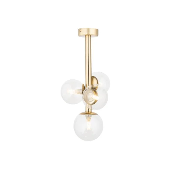 SIGMA 40853 PERLA LUX 4 plafon transparentny