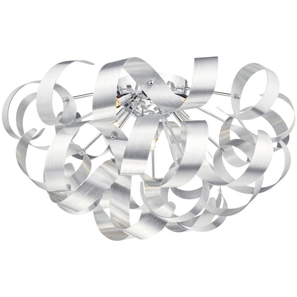 DAR RAW0550 RAWLEY 5LT FLUSH 60CM BRUSHED ALUMINIUM