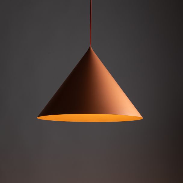 TK-LIGHTING 11386 CONO XL SALMON LAMPA WISZĄCA 1XE27