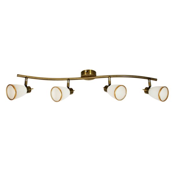 CANDELLUX 94-70036 REGENT LISTWA 4X40W G9 PATYNA (BŻ)