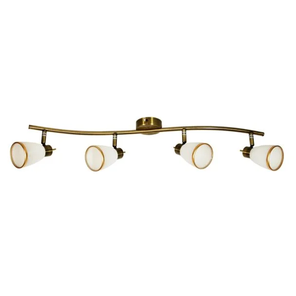 CANDELLUX 94-70036 REGENT LISTWA 4X40W G9 PATYNA (BŻ)
