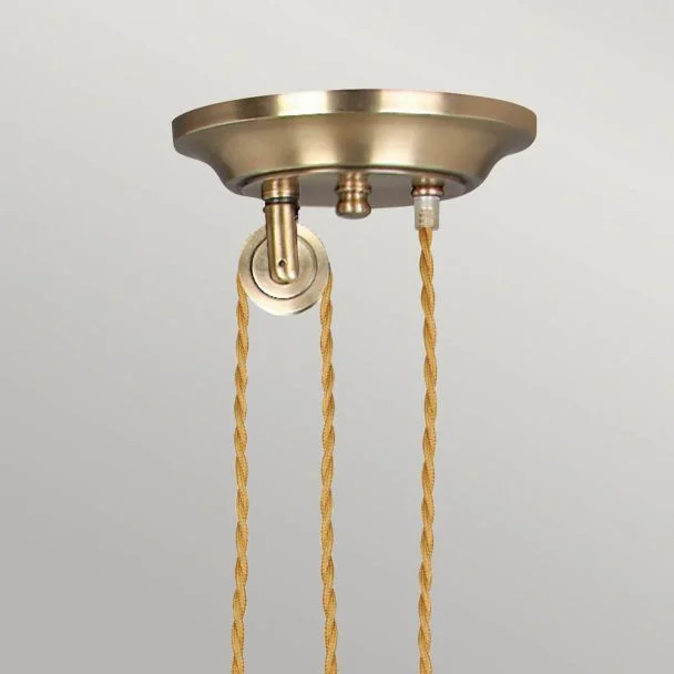 ELSTEAD PROVENCE PV/P AGB 1Lt Rise & Fall Pendant
