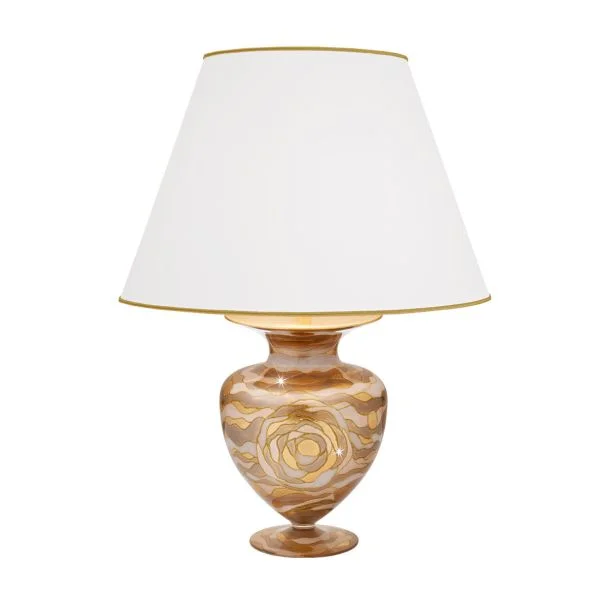 KOLARZ 1415.71M.CH ANFORA lampa stołowa złoto 24K