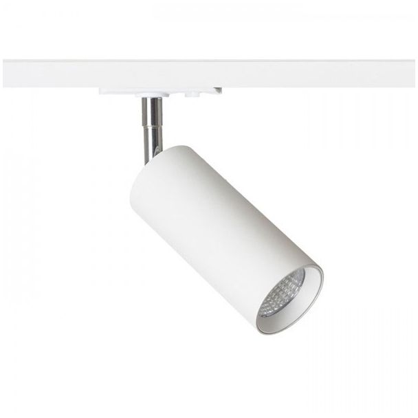 RENDL R12993 MAVRO do szyny 1-faz biała 230V LED 12W 38° 3000K oprawa 1-fazowy