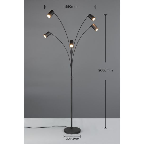 TRIO MARLEY 412400532 lampa podłogowa