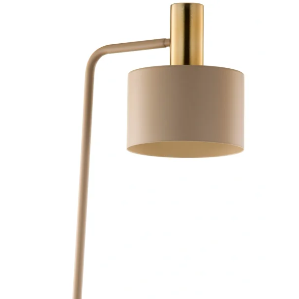 SIGMA 41723 VITRUM GOLD PODŁOGOWA WALEC złoty szczotkowany /ciepły beż