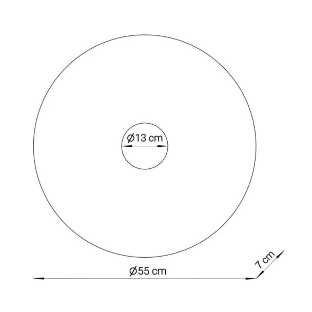SIGMA 41896 SOLE M KINKIET FI 55 miedziany/czarny