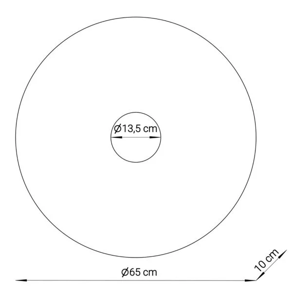 SIGMA 41897 SOLE L KINKIET FI 65 miedziany/czarny