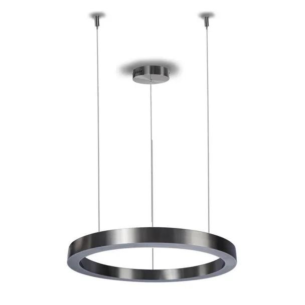 Step into Design ST-8848-60 NICKEL Lampa wisząca CIRCLE 60 LED nikiel szczotkowany 60 cm