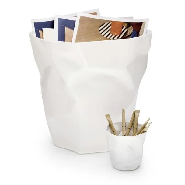 King Home BB-01.WHITE Kosz na śmieci PLAST biały