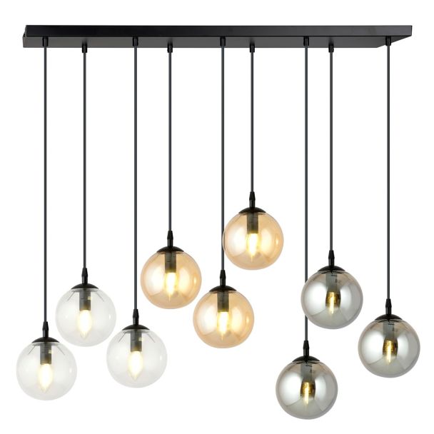 EMIBIG 714/9M1 LAMPA WISZĄCA COSMO 9 BL MIX1