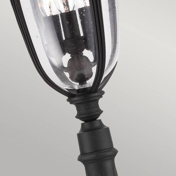 ELSTEAD ENGLISH BRIDLE FE/EB4/M BLK 3Lt Medium Bollard
