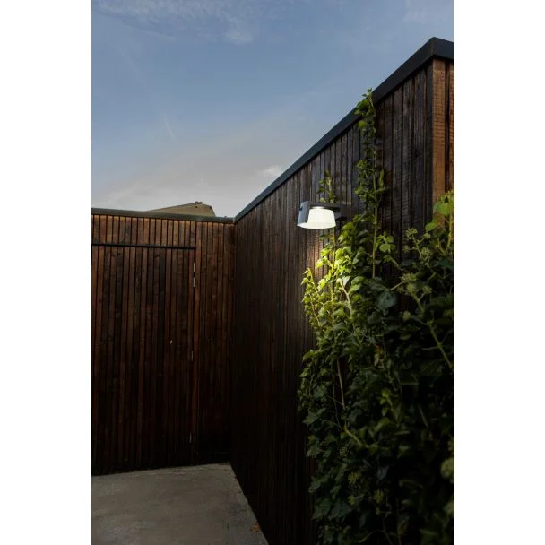 LUTEC 6906001118 LAMPA ZEWNĘTRZNA ŚCIENNA MOON SOLAR - CZUJNIK RUCHU
