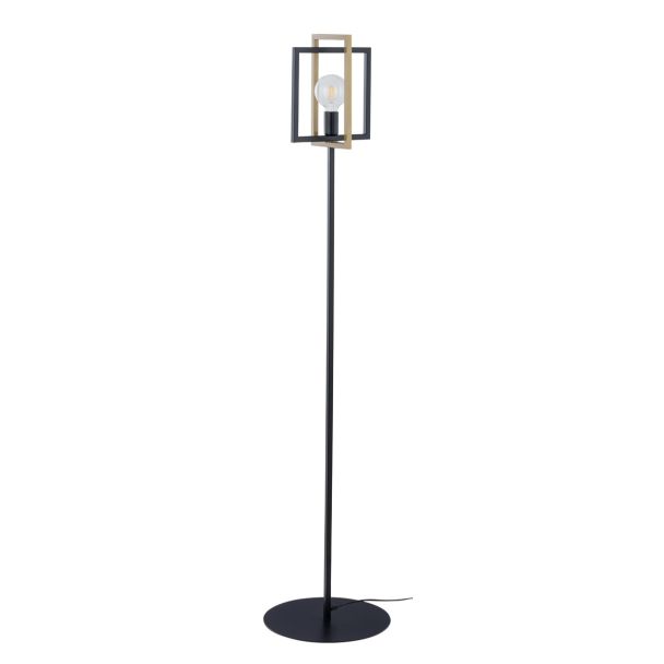 SIGMA 50253 EDEN lampa podłogowa czarny/złoty