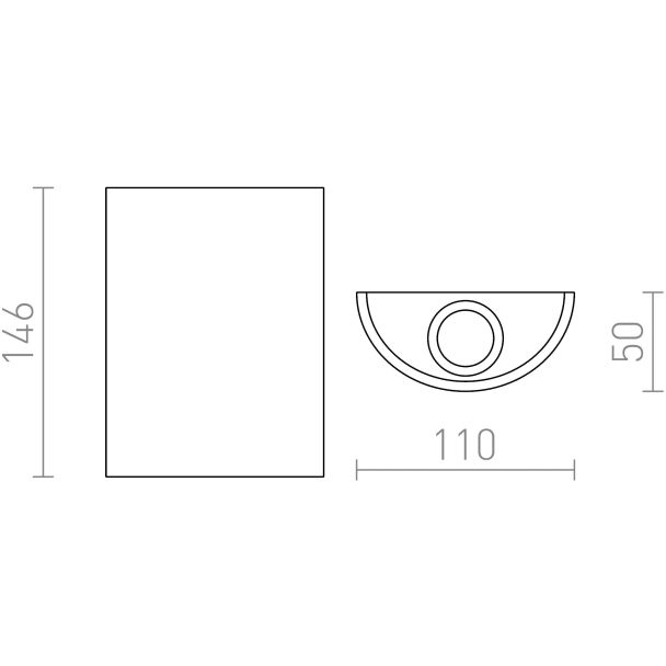 RENDL R12592 DAFFY ścienna biała 230V LED 6W 3000K