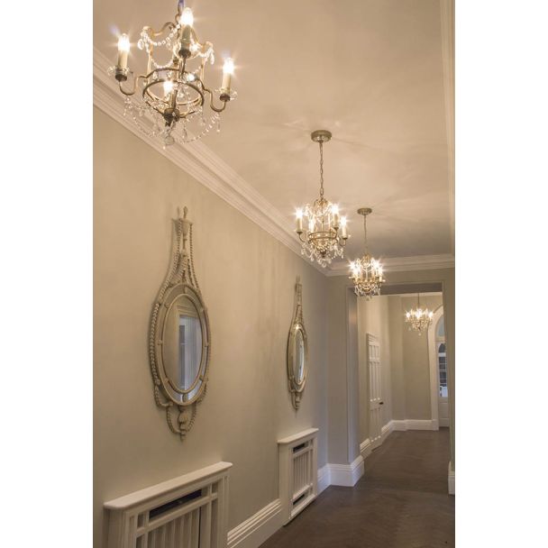 ELSTEAD GIANNA FE/GIANNA4 4Lt Chandelier