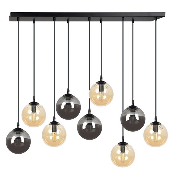 EMIBIG 714/9M1 LAMPA WISZĄCA COSMO 9 BL MIX1