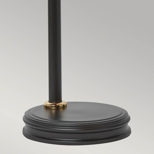ELSTEAD Douille DOUILLE-TL-BPB 1 Light Table Lamp - Black/Polished Brass