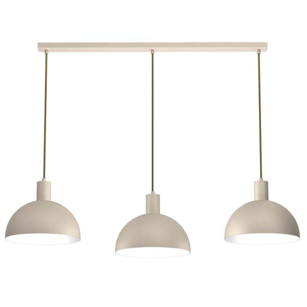 LUMINEX 4309 żyrandol Handa beige 3xE27