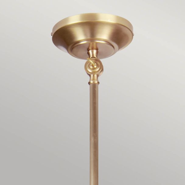 ELSTEAD Provence PV-GWP-AB 1 Light Wall Light/Pendant - Aged Brass