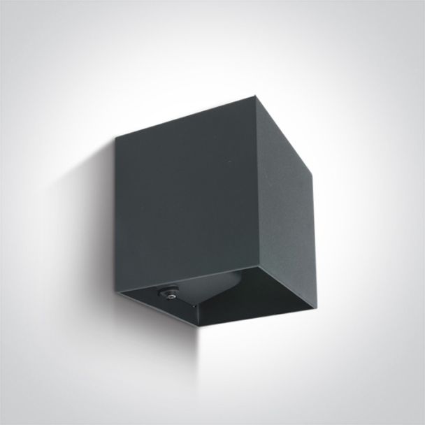 ONE LIGHT 67398C/AN/W Rozena kinkiet antracyt LED 3000K 2x3W IP54