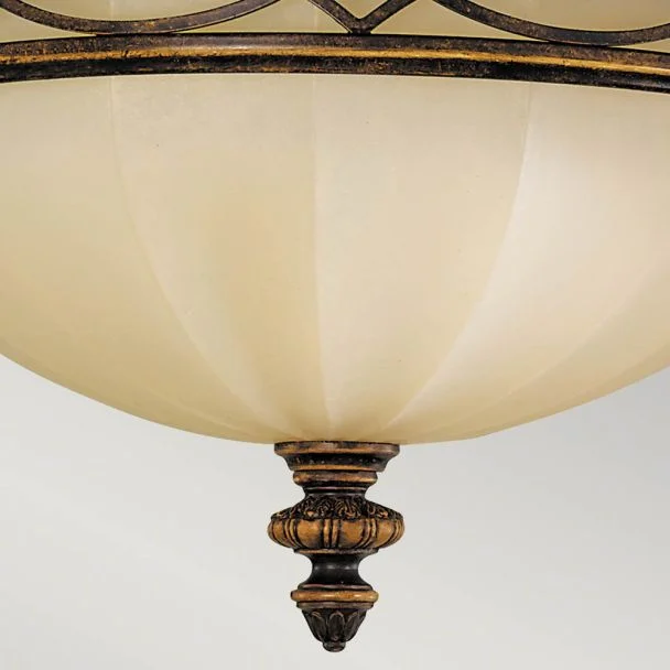 ELSTEAD Drawing Room FE-DRAWING-ROOM-FB 3 Light Flush