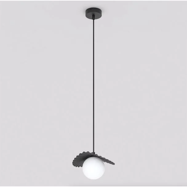 EMIBIG 1758/1 FLORA 1 BLACK OPAL Lampa wisząca