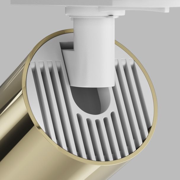 MAYTONI TR020-1-U-GU10-WG Focus S Track Lighting biały,złoty