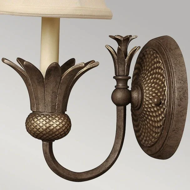 ELSTEAD PLANTATION HK/PLANT1 PZ 1Lt Wall Light