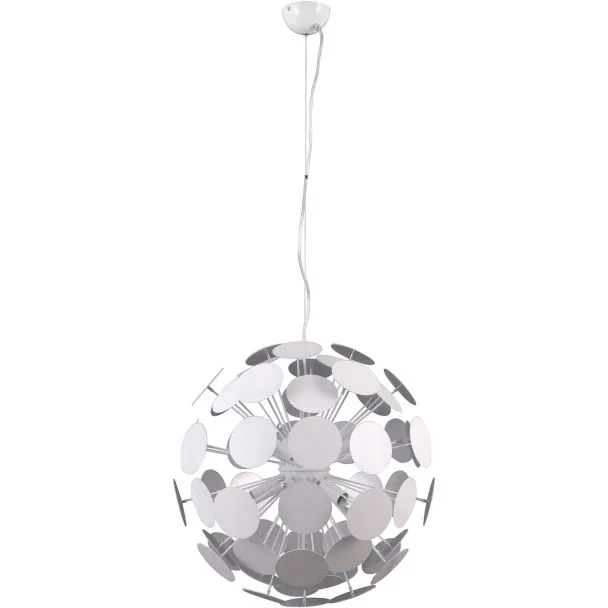ITALUX Mailone AD20180/6 WH+SILV lampa wisząca