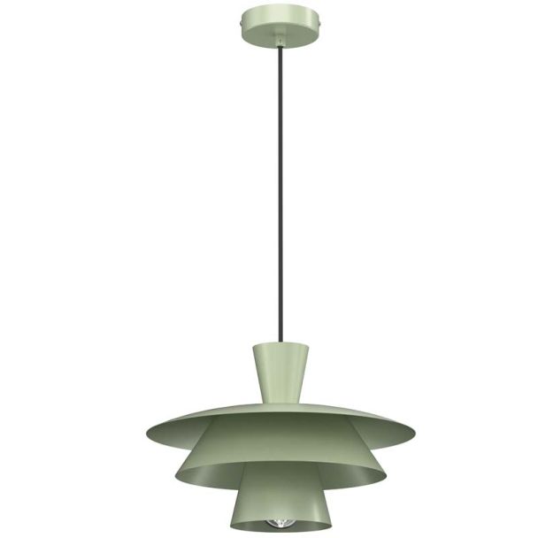 LUMINEX 4488 żyrandol Plato green 1xE27