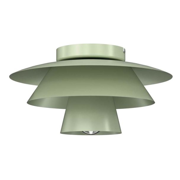 LUMINEX 4495 plafon Plato green 1xE27