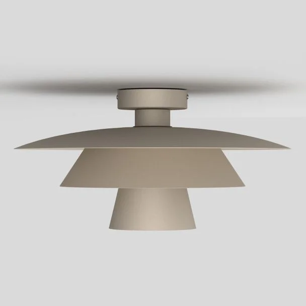 LUMINEX 4497 plafon Plato beige 1xE27