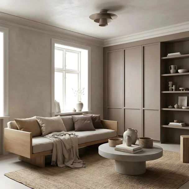LUMINEX 4497 plafon Plato beige 1xE27