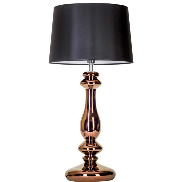 4 CONCEPTS VERSAILLES COPPER L204261247 lampa stołowa z abażurem