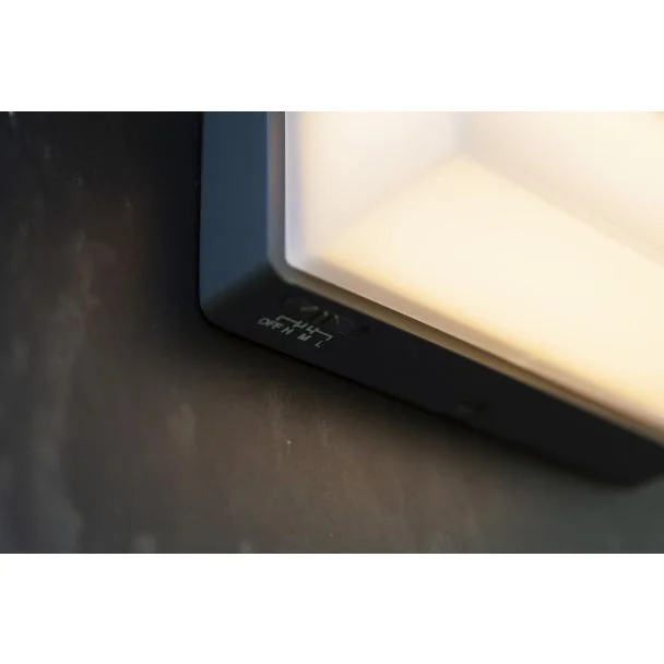 LUTEC ZELNA HYBRID 6912401345 LAMPA ZEWNĘTRZNA ŚCIENNA szary i odcienie szarości