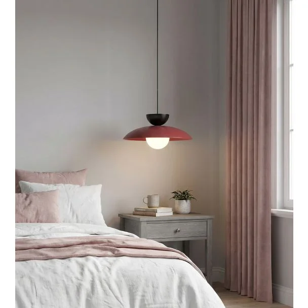 EMIBIG 1621/2 MULAN 1 BURGUNDY BL LAMPA WISZĄCA
