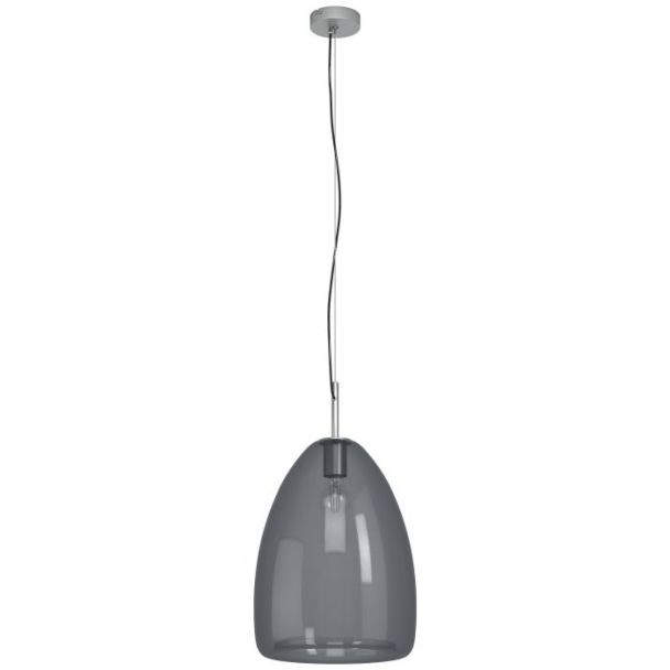 EGLO 98614 LAMPA ALOBRASE OPRAWA WISZĄCA HL/1 E27 Ø300 CHROM/SW-TRANSP.ALOBRASE