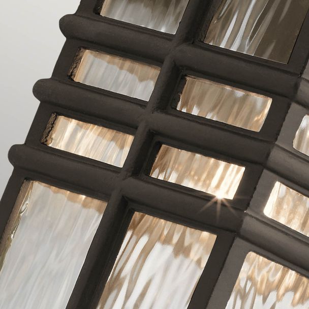 ELSTEAD Beacon Square KL-BEACON-SQUARE-M-OZ 1 Light Wall Lantern