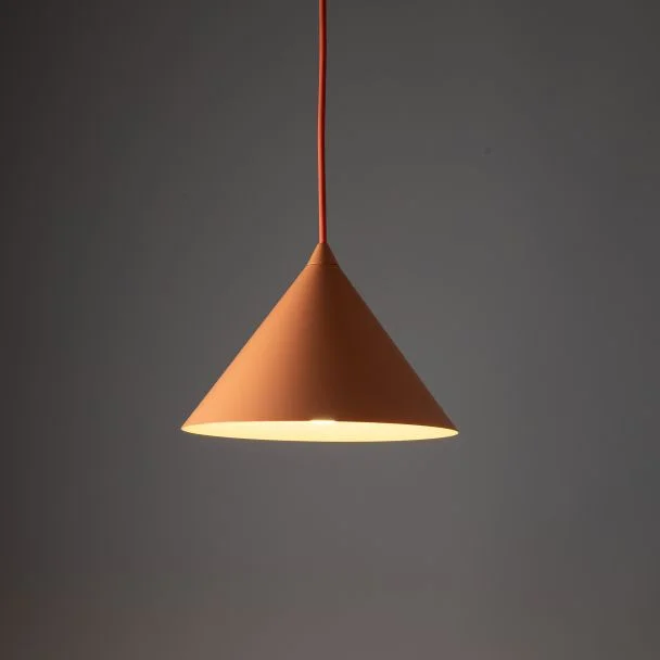 TK-LIGHTING 11383 CONO S SALMON LAMPA WISZĄCA 1XE27