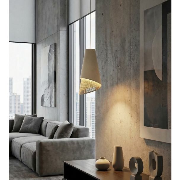 EMIBIG 1620/1 MODA 1 MO RATTAN LAMPA WISZĄCA