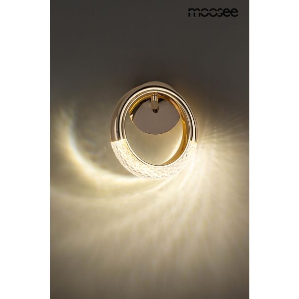 MOOSEE MSE010100320 MOOSEE lampa ścienna HELIOS złota