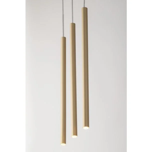 SIGMA 33403 SOPEL 3 PROSTY ZŁOTY MAT lampa wisząca