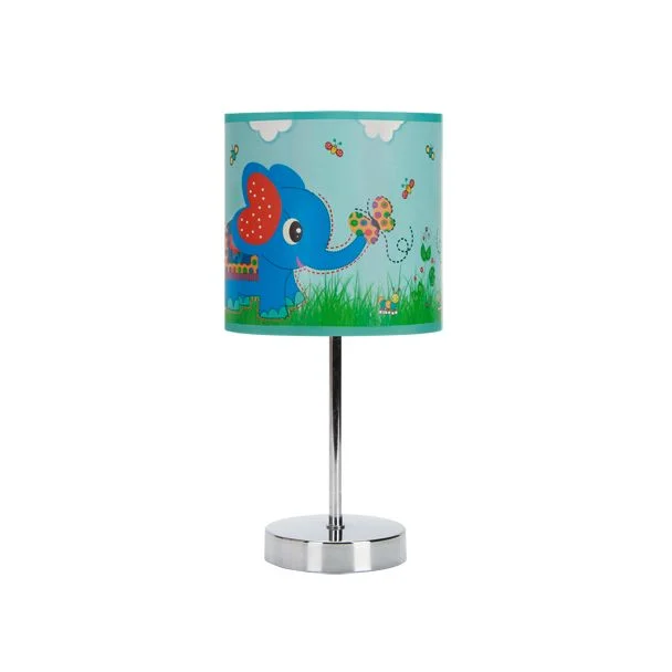 IDEUS 3649 NUKA E14 BLUE Lampka stołowa