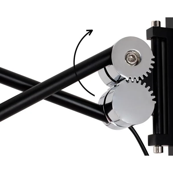 MOOSEE MSE1501100211 MOOSEE lampa ścienna GEAR czarna