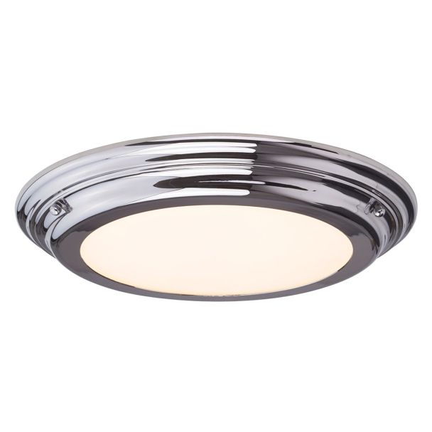 ELSTEAD Welland WELLAND-F-PC 1 Light Flush Light - Polished Chrome