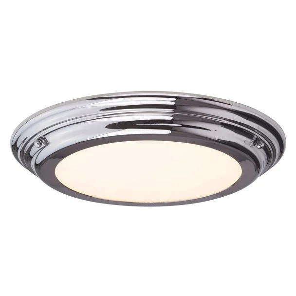 ELSTEAD Welland WELLAND-F-PC 1 Light Flush Light - Polished Chrome
