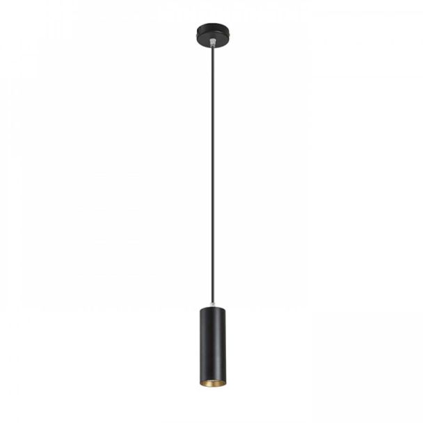 RENDL R12992 MAVRO wisząca czarna/złota 230V LED 12W 38° 3000K