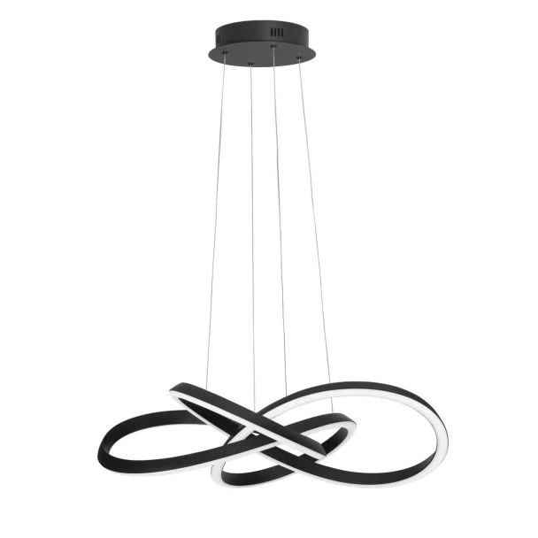 Luces Exclusivas CHIAPAS LE42834 LAMPA WISZĄCA LED czarny