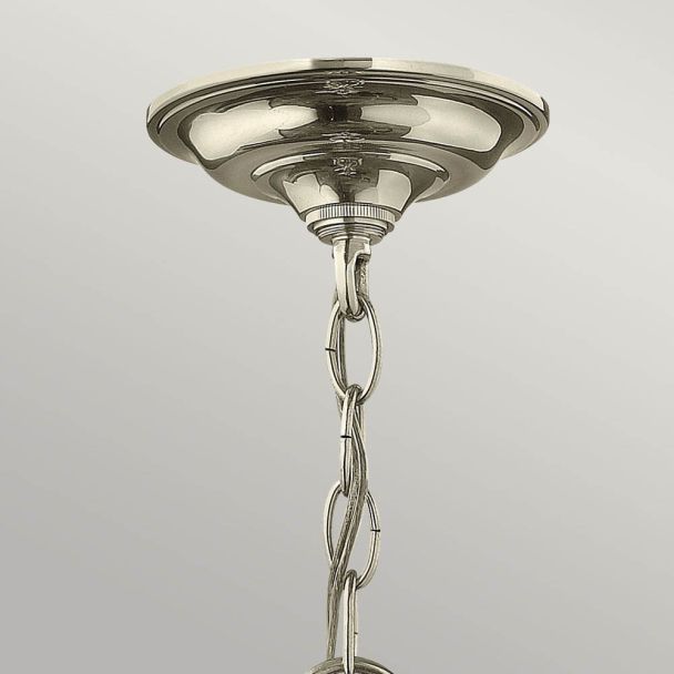 ELSTEAD Gentry HK-GENTRY-P-M-PN 4 Light Medium Pendant - Polished Nickel
